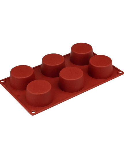Khuôn Muffin Matfer Bourgeat 257915 6 Ngăn Silicone