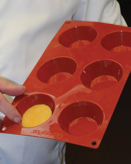 Khuôn Muffin Matfer Bourgeat 257915 6 Ngăn Silicone