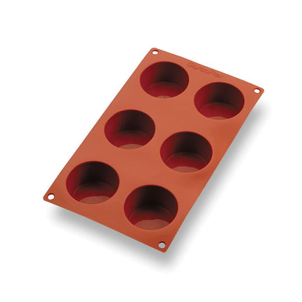 Khuôn Muffin Matfer Bourgeat 257915 6 Ngăn Silicone
