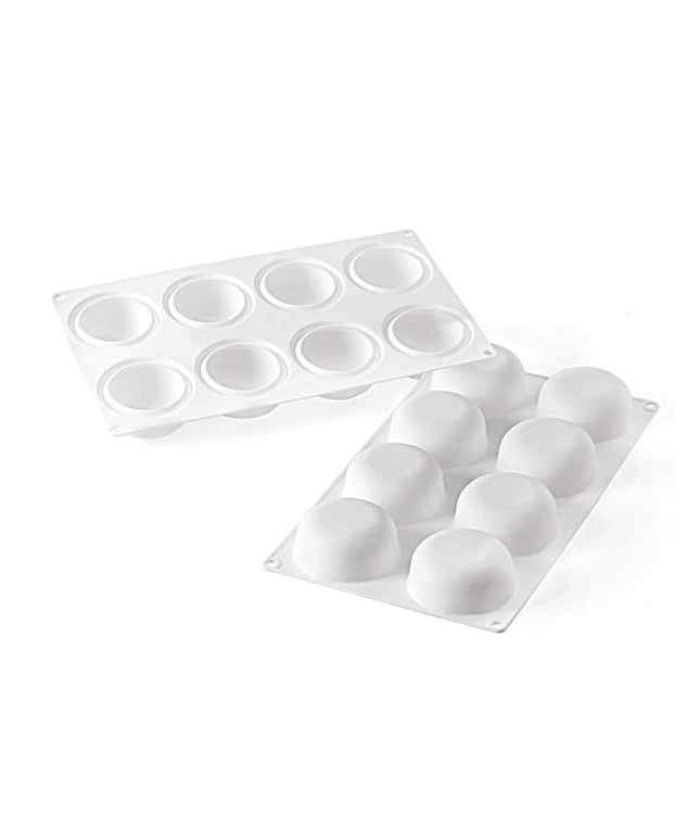 Khuôn 3D Dạng Đá Silikomart® 8 Ngăn Silicone (258308)