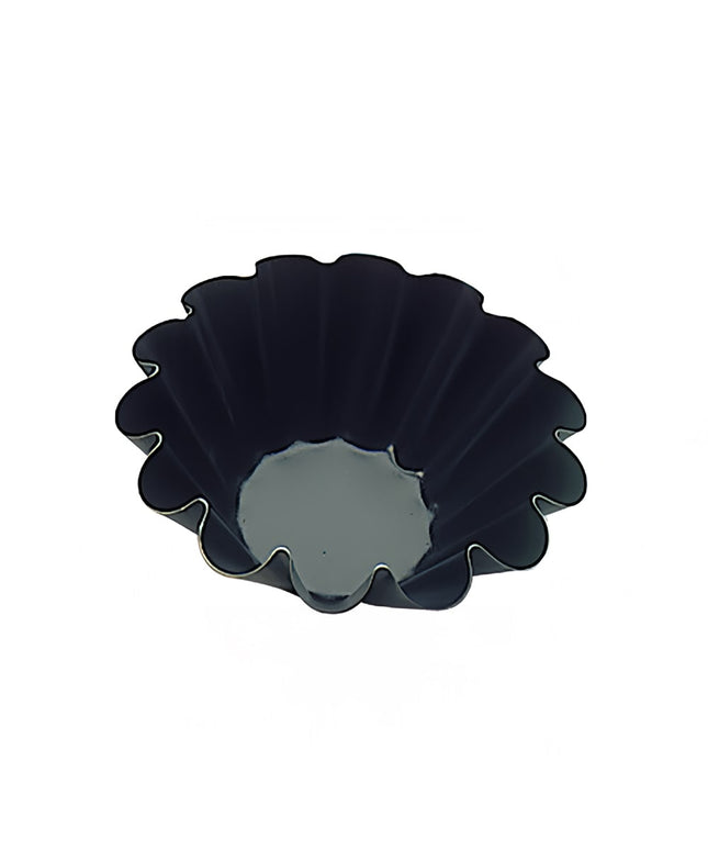 Khuôn Bánh Brioche Matfer Bourgeat 330131 Exopan® Tròn 10.2 cm 14 Rãnh Cao 4.1 cm Chống Dính Thép