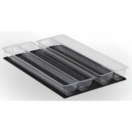 Khuôn Bánh Buche Matfer Bourgeat 362001 57.2 x 8.3 x 6.4 cm Bán Nguyệt PVC