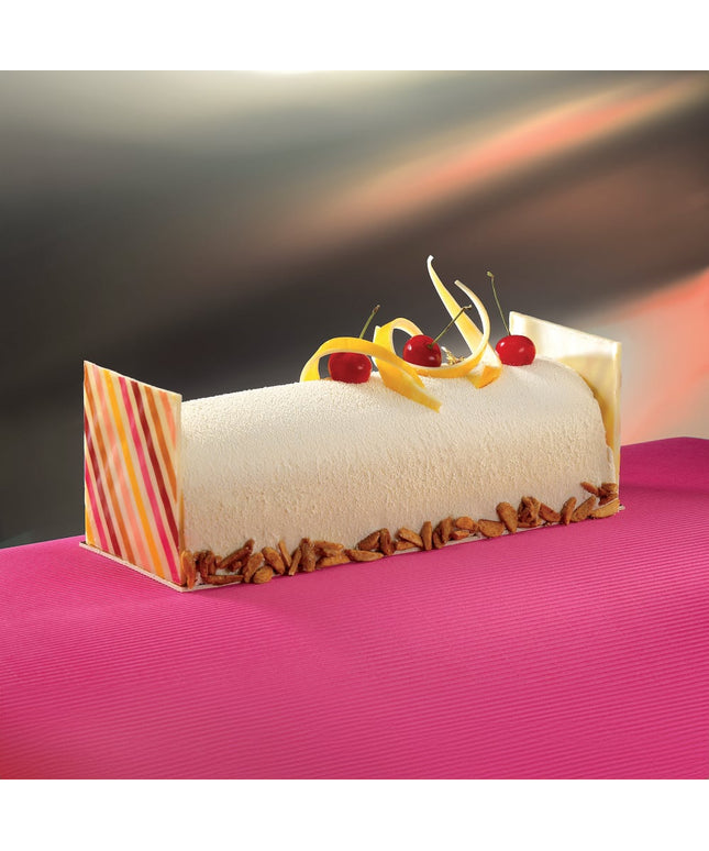 Khuôn Bánh Buche Matfer Bourgeat 362001 57.2 x 8.3 x 6.4 cm Bán Nguyệt PVC