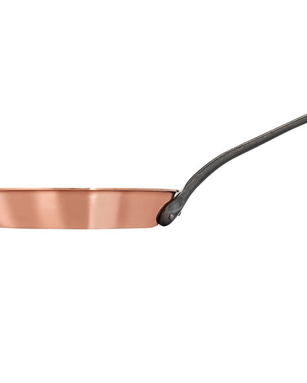Chảo Rán Đồng Matfer Bourgeat 369024 24.1 cm Tay Cầm Kim Loại Đặc