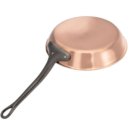 Chảo Rán Đồng Matfer Bourgeat 369024 24.1 cm Tay Cầm Kim Loại Đặc