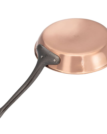 Chảo Rán Tròn Đồng Matfer Bourgeat 369028 27.9 cm Tay Kim Loại Đặc