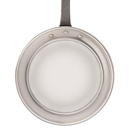 Chảo Rán Tròn Đồng Matfer Bourgeat 369028 27.9 cm Tay Kim Loại Đặc