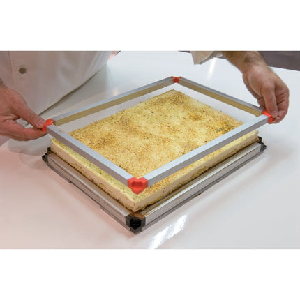 Bộ Khung Xếp Chồng Matfer Bourgeat 370100 3 Món (3) Khung Nhôm (1) Đế Thép Không Gỉ 60.3 cm x 40 cm