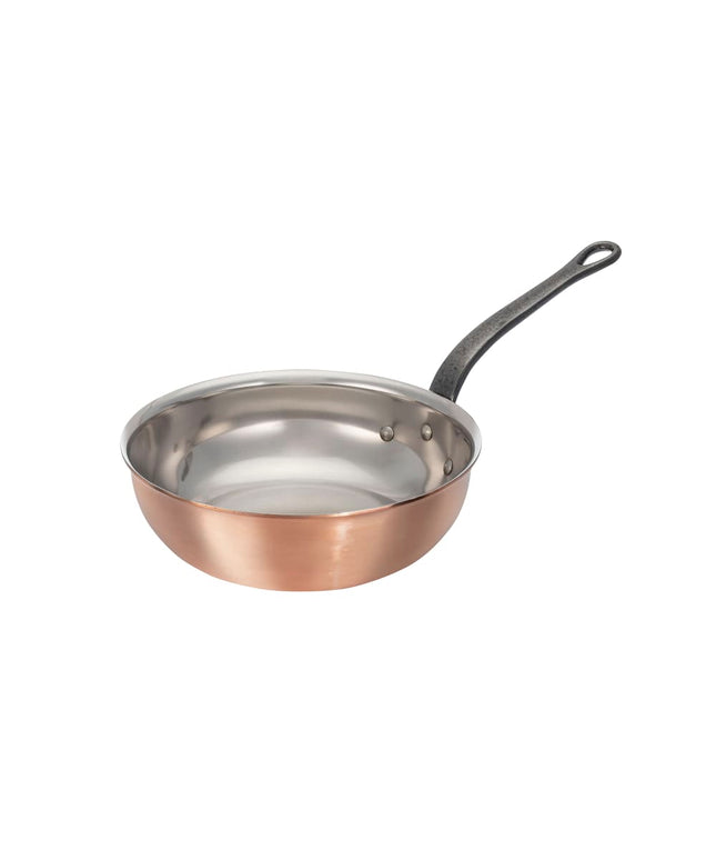 Chảo Xào Matfer Bourgeat 373028 27.9 cm Đồng