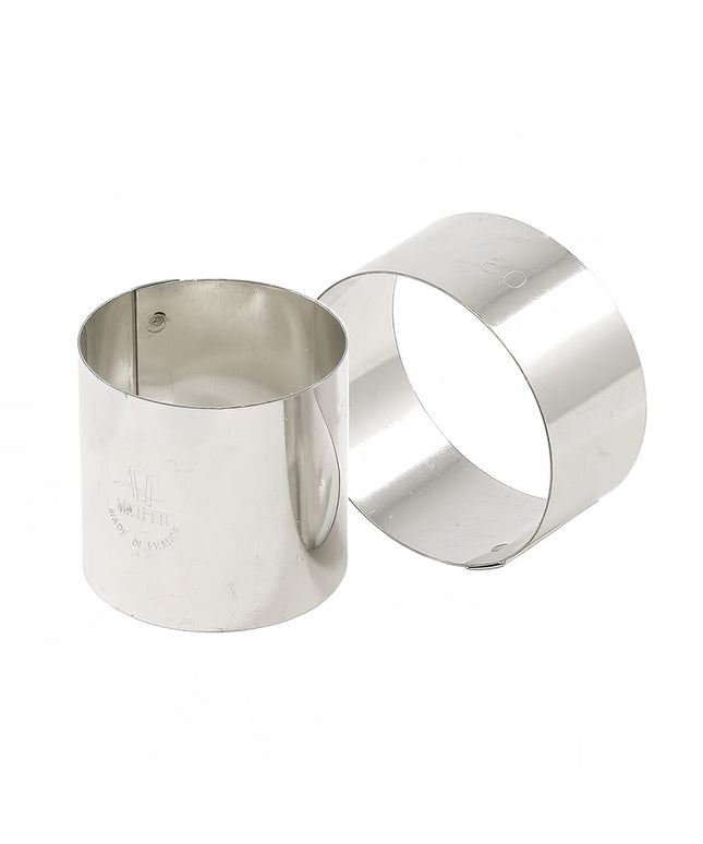 Khuôn Mousse Tròn Matfer Bourgeat 376012 7.6 cm Thép Không Gỉ