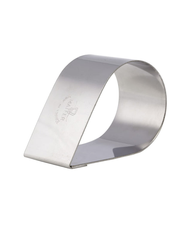 Vòng Nonnette Hình Giọt Nước Matfer Bourgeat 376021 8.3 cm Thép Không Gỉ