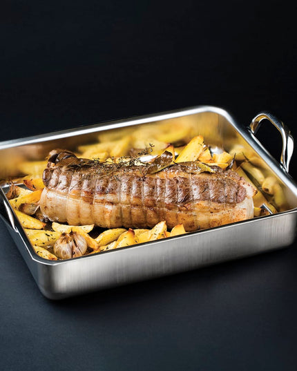 Khay Nướng Matfer Bourgeat 713540 8.5 lít 43.2 x 35 cm Thép Không Gỉ