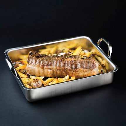 Khay Nướng Matfer Bourgeat 713540 8.5 lít 43.2 x 35 cm Thép Không Gỉ