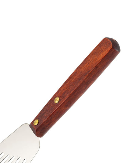 Xẻng Lật Matfer Bourgeat 982045 Lưỡi Vát 30.5 cm Thép Không Gỉ Tay Cầm Gỗ
