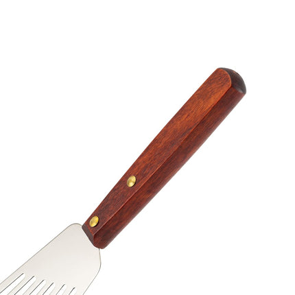 Xẻng Lật Matfer Bourgeat 982045 Lưỡi Vát 30.5 cm Thép Không Gỉ Tay Cầm Gỗ