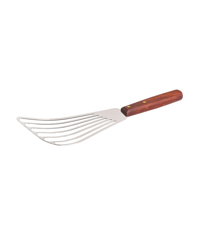 Xẻng Lật Matfer Bourgeat 982045 Lưỡi Vát 30.5 cm Thép Không Gỉ Tay Cầm Gỗ
