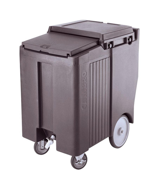 Thùng đá di động nắp trượt Cambro ICS175TB191 SlidingLid màu xám đá - dung tích 79 kg mẫu cao