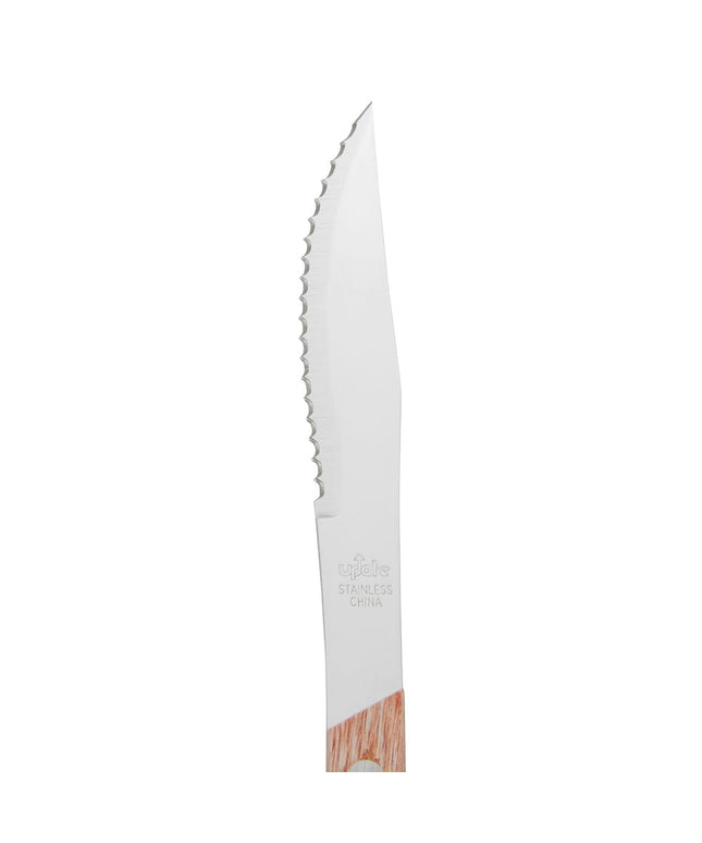 Dao Bít Tết Update SK-812 Full Tang Tay Cầm Gỗ Pakka