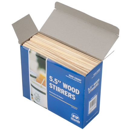 Que khuấy cà phê gỗ thân thiện môi trường Royal Paper R810 14 cm - Túi 1.000 cái