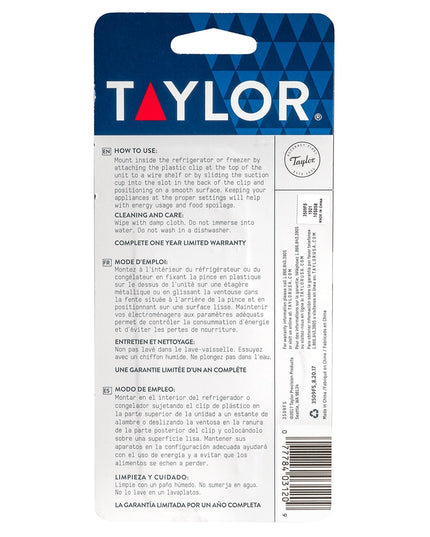 Nhiệt Kế Tủ Lạnh Tủ Đông Taylor 3509FS