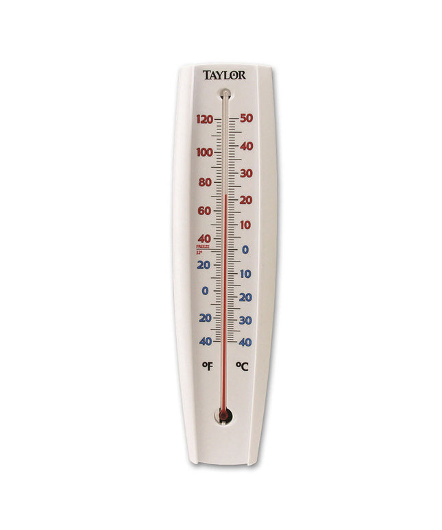 Nhiệt Kế Taylor 5109 Cửa Sổ Lớn Ống Đọc Đỏ, -40 Đến 120 Độ F