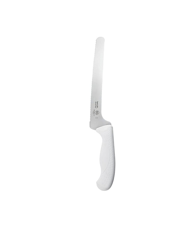 Dao Cắt Bánh Mì Taylor 5248369 25.4 cm Cán Nylon/Silicone Trắng Thép Carbon Đức