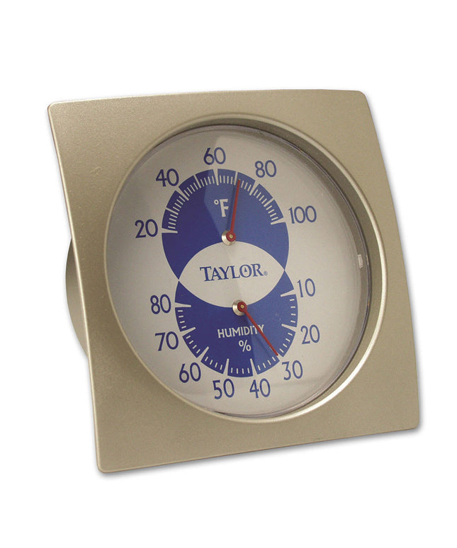 Taylor 5504 Nhiệt Kế Đồng Hồ/ Ẩm Kế, Dải Độ Ẩm 10 Đến 80 Phần Trăm