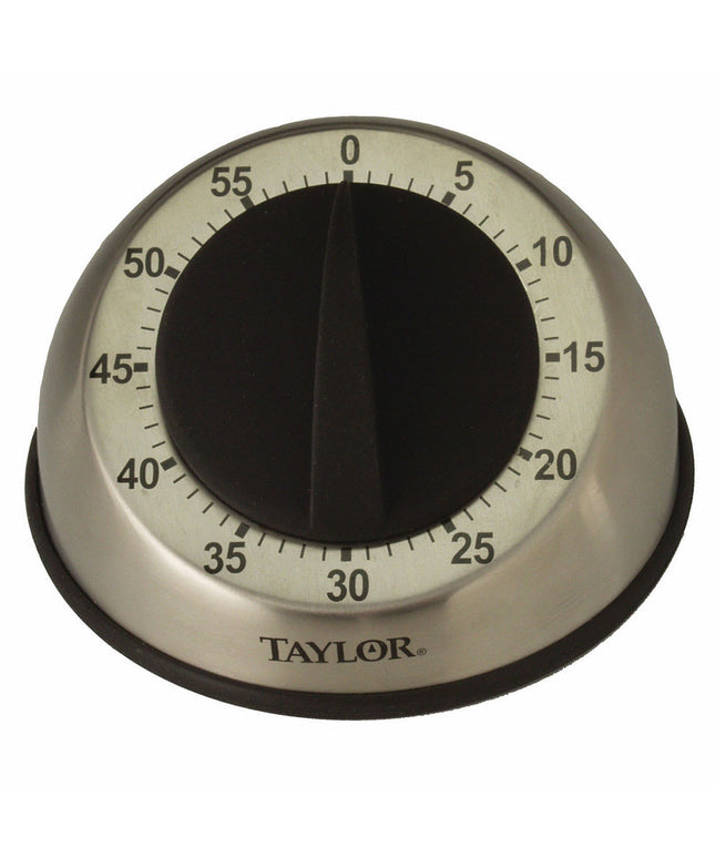 Đồng Hồ Hẹn Giờ Cơ Taylor 5830 60 Phút Chuông 9 Giây Thép Không Gỉ