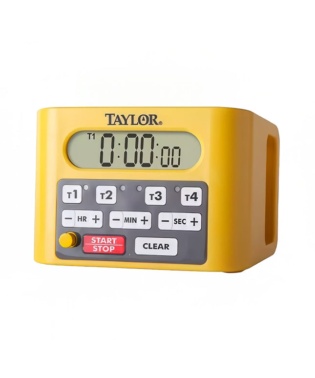 Đồng Hồ Hẹn Giờ Điện Tử Taylor 5839N 4 Sự Kiện 11.4 x 15.9 cm Vàng
