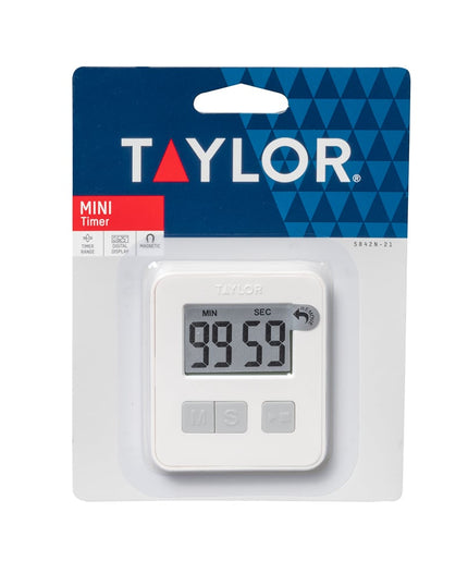 Đồng Hồ Hẹn Giờ Điện Tử Mini Taylor 584221 Đếm Ngược 99 Phút 59 Giây