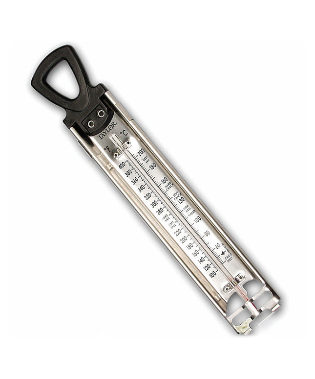 Nhiệt Kế Kẹo Chiên Ngập Dầu Taylor 5983N 100-400°F Tay Cầm Cách Nhiệt
