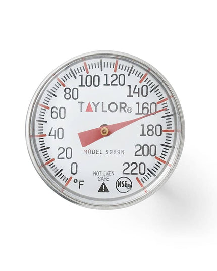 Nhiệt Kế Bỏ Túi Đồng Hồ Taylor 5989NFS Có Cờ Lê Hiệu Chuẩn Tích Hợp