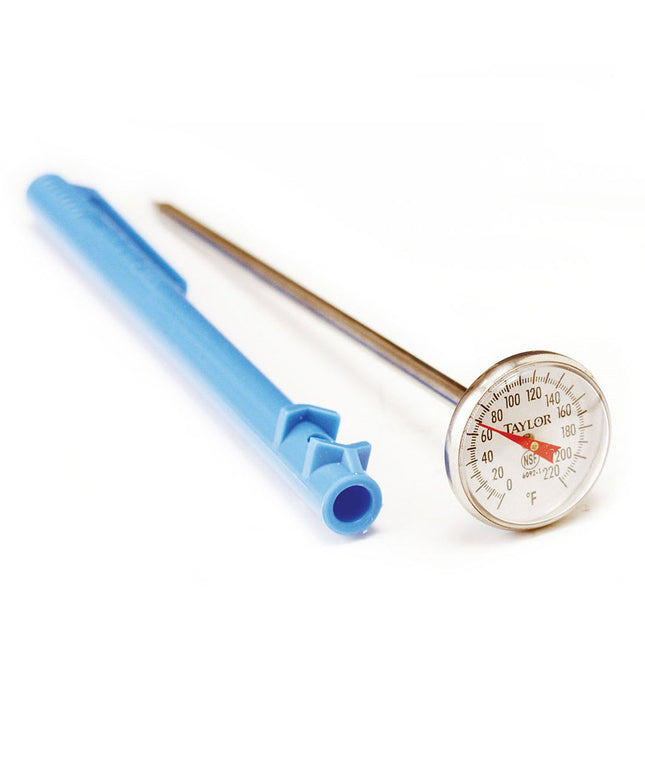Nhiệt Kế Túi Taylor 6092N Mặt Đồng Hồ 2.5 cm Cán 12.7 cm, 0 Đến 220 Độ F