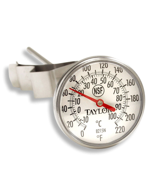 Taylor 8215N Nhiệt Kế Bỏ Túi Mặt Số 4.4 cm Thân 20.3 cm, 0 Đến 220 Độ F