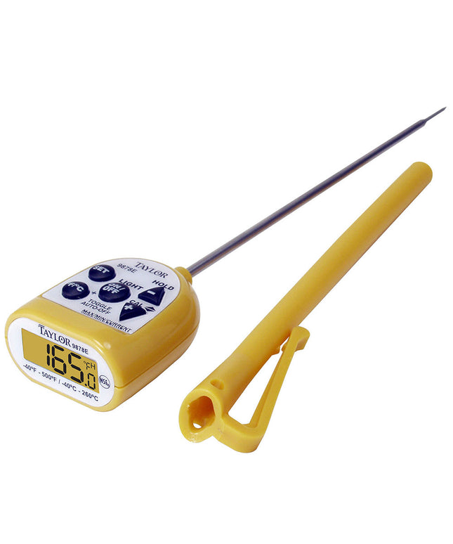 Nhiệt Kế Điện Tử Bỏ Túi Taylor 9878E Thân 11.4 cm, -40 Đến 500 Độ F