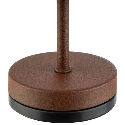 (4 pcs) LED Table Lamp - GGM Gastro MERLE MICRO - Rechargeable - Cordless - 3-step dimmable - Ø80mm - Grid - with Charging Dock