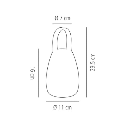 (4 pcs) LED Table Lamp - GGM Gastro NIELS MINI - Rechargeable - Cordless - 3-step dimmable - Ø110mm - White - with Charging Dock