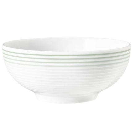 (4 pcs) SELTMANN WEIDEN | BLUES Porcelain Bowls – Ø 13 cm – Sage Green – Dishwasher-Safe