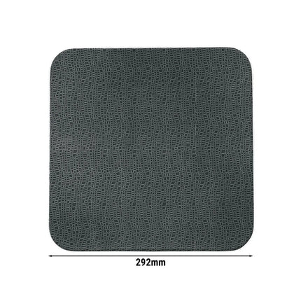 (4 pcs) SELTMANN WEIDEN | Coup plate – Square Dinner Plate – Porcelain – 29 × 29 cm – Anthracite