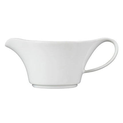 (4 pcs) SELTMANN WEIDEN | Porcelain Butter sauce boat – Savoy – 0.15 L – White