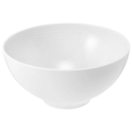 (4 pcs) SELTMANN WEIDEN | Round Porcelain Bowls – Ø 155 mm – White – Dishwasher/Microwave Safe – Series: Blues White