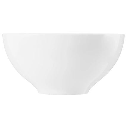 (4 pcs) SELTMANN WEIDEN | Round Porcelain Bowls – Ø 155 mm – White – Dishwasher/Microwave Safe – Series: Blues White