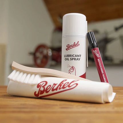 (4 pieces) BERKEL | Slicer Maintenance Kit – Red - Red Marker - 200ml Oil - Manual & Electric