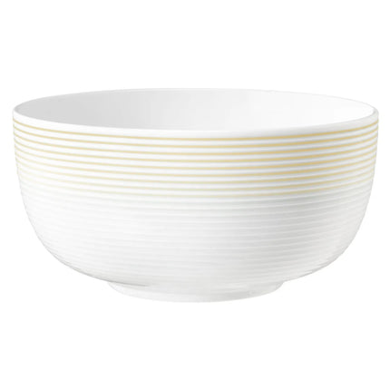(4 pieces) SELTMANN WEIDEN | Blues Porcelain Soup/Salad Bowl Ø 17.5 cm – Sand Beige