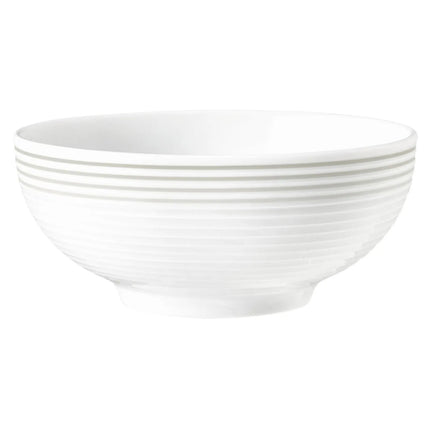 (4 pieces) SELTMANN WEIDEN | Porcelain Bowl – Ø 13 cm - Pearl Grey - Blues - Dishwasher Safe