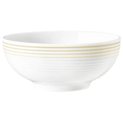 (4 pieces) SELTMANN WEIDEN | Porcelain Bowl – Ø 13 cm - Sand Beige - Blues - Dishwasher Safe