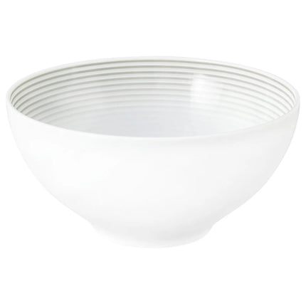 (4 pieces) SELTMANN WEIDEN | Porcelain Round Bowl Ø 155 mm – Pearl Grey - Glossy - Blues