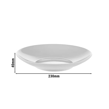(4 pieces) – WMF | AVA – Deep Coupe Plate – Ø 230 mm