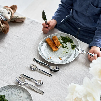 (4 pieces) ZWILLING | PILA Children's Cutlery Set – 18/10 Stainless Steel - Rounded Edges - Age 3+