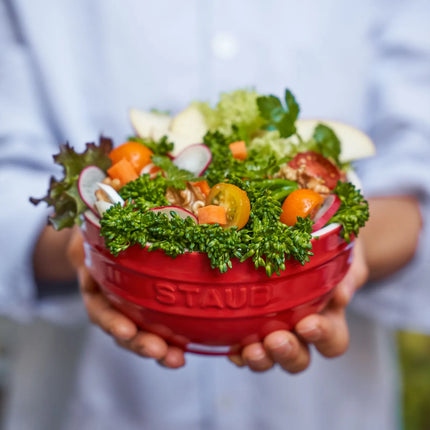 (4) STAUB| Ceramic Bowls Set – Cherry Red - Ø 120 mm